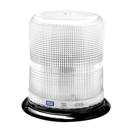 Ecco Led Beacon Pulse Ii, Aluminum Base, Epoxy 7980C